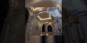 Ram Mandir Ayodhya : रात में भी इतना भव्य दिखता है राम मंदिर #shorts