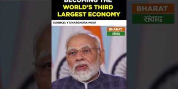 India is moving towards becoming the world’s third largest economy #shorts