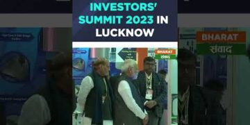 PM Modi at Global Investors’ Summit 2023 in Lucknow #shorts