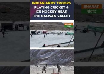Indian Army Plays Cricket & hockey In Eastern Ladakh Near Galwan Valley