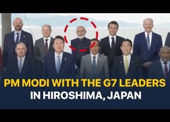 PM Modi with the G7 Leaders in Hiroshima, Japan | G7 Family Photo