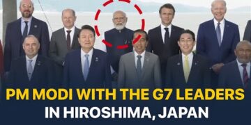 PM Modi with the G7 Leaders in Hiroshima, Japan | G7 Family Photo