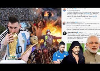 Messi fans go wild in Argentina; Riots in France; PM Modi congratulates Argentina | Bharat Samvad