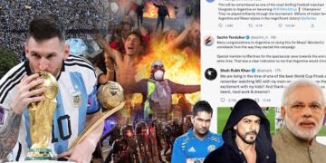 Messi fans go wild in Argentina; Riots in France; PM Modi congratulates Argentina | Bharat Samvad