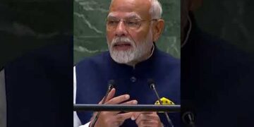 UN से दुनिया को पीएम मोदी ने बताया क्या है भारत का कमिटमेंट #shorts 13 UN से दुनिया को पीएम मोदी ने बताया क्या है भारत का कमिटमेंट #shorts