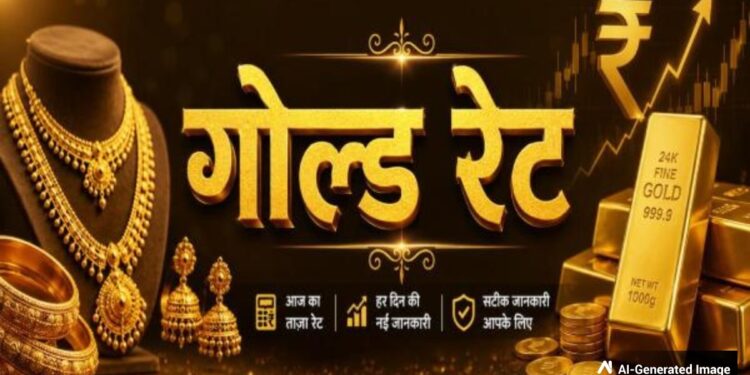 Gold Price Today: मार्केट खुलते ही धड़ाम हुआ सोना, कहां पहुंचा 24k, 22k गोल्ड का भाव?